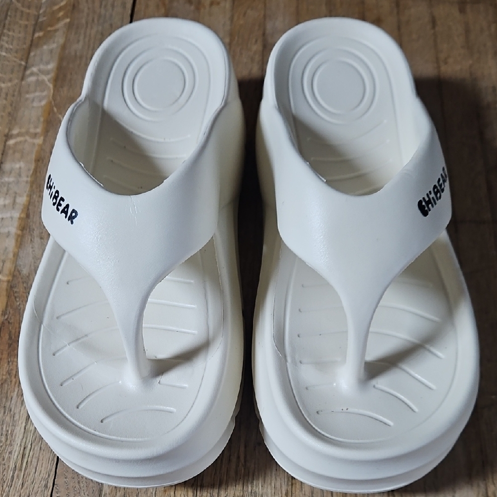 Kids White Sandals